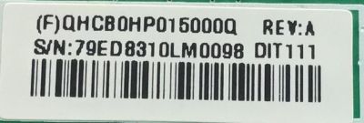 MAIN PARA MONITOR HP / NUMERO DE PARTE QHCB0HP015 / 715G8998-M0B-B00-0H4I / NUMERO DE PANEL LM238WF2 (S5)(A1) / MODELO VH240a - Imagen 4